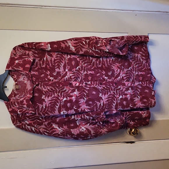 3/$30 White Stag Plus Size Button Down Blouse - Picture 1 of 5